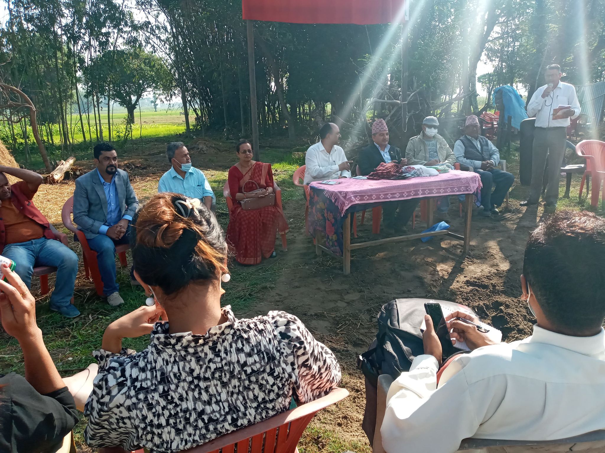 गौरादहमा राष्ट्रिय खाद्य बैंकको उद्घाटन