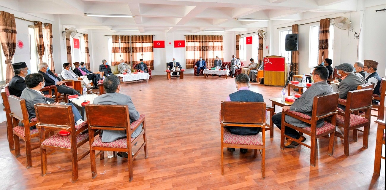 सोमबार नेकपाको केन्द्रीय कमिटी बैठक बस्दै