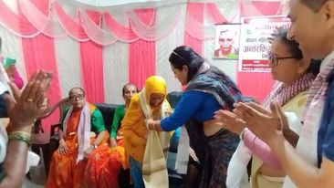 गौरादहमा नेपाल महिला संघको स्थापना दिवसका अवसरमा अन्तरक्रिया तथा सम्मान कार्यक्रम