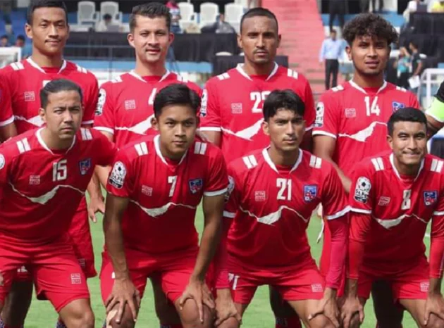 मैत्रीपूर्ण फुटबल खेलमा नेपाल म्यानमारसँग पराजित