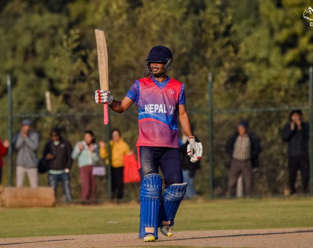 क्यानडालाई २ विकेटले हराउँदै नेपाल ए विजयी