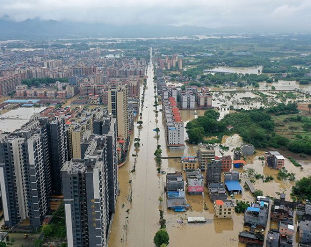 दक्षिणी चीनमा आँधीबेहरीका कारण ११ जना बेपत्ता, दश हजार प्रभावित