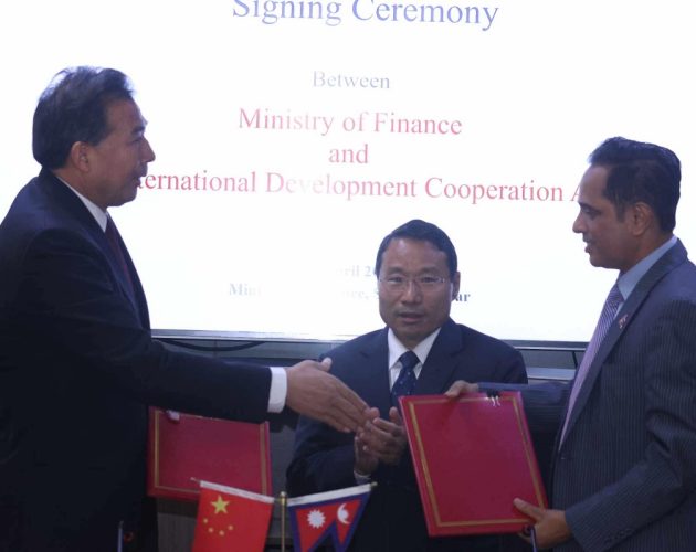 नेपाल र चीनबीच दुई महत्त्वपूर्ण सम्झौतामा हस्ताक्षर