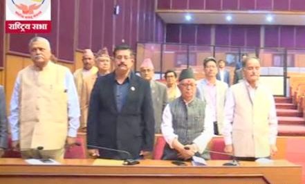 नेपाली काँग्रेसको अवरोधसँगै राष्ट्रिय सभा बैठक स्थगित