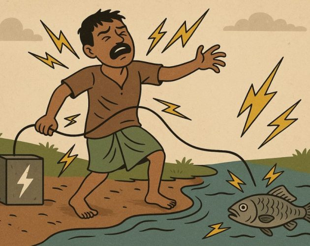 करेन्ट लगाएर माछा मार्ने क्रममा एक जनाको मृत्यु
