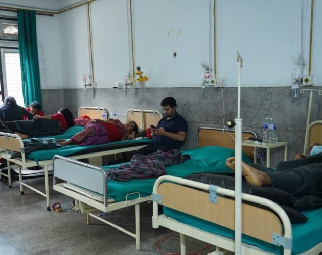 पछिल्लो साता ४१३ जनामा डेंगु संक्रमण