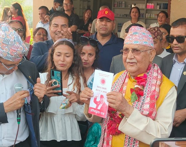 एमाले अध्यक्ष ओलीका ४२ बुँदे प्रतिबद्धतापत्र सार्वजनिक