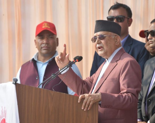 मलाई सरकारबाट हटाएपछि ड्राइभर बिनाको गाडी जस्तो हुन्छ देशः एमालेका अध्यक्ष ओली