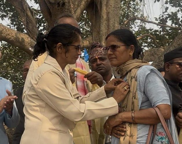 एमालेकी पूर्वप्रदेश सांसद वसन्तीदेवी यादव रास्वपा प्रवेश