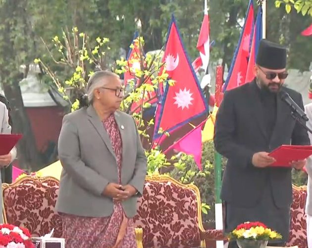 बालेन्द्र शाहले लिए प्रधानमन्त्री पदको शपथ ग्रहण