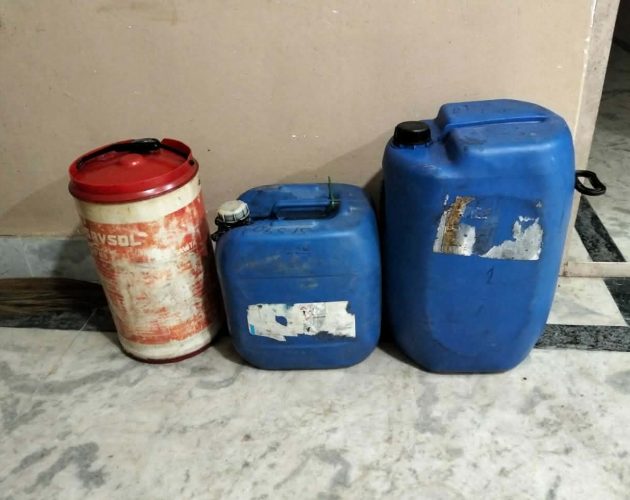 झापामा भारतबाट भन्सार छली ल्याइएको १०० लिटर डिजेल बरामद