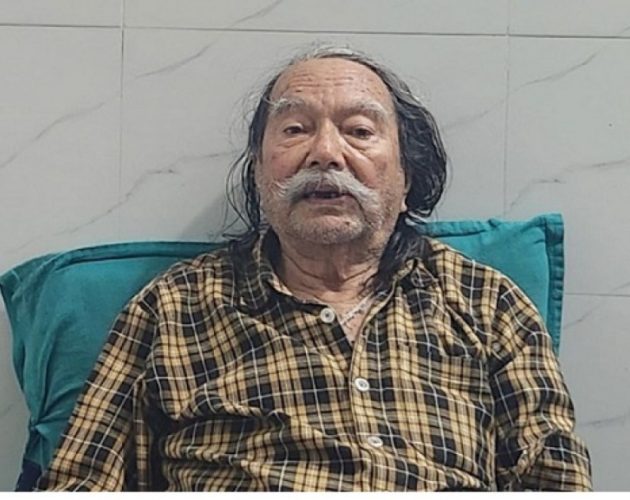 झापाका अग्रज तथा सक्रिय पत्रकार गोविन्दचन्द्र क्षेत्री अस्पताल भर्ना