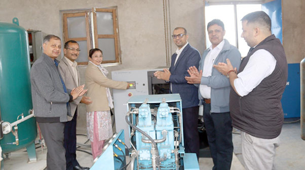 पाल्पामा दुई वर्षदेखि बन्द रहेको अक्सिजन प्लान्ट पुनः सञ्चालनमा