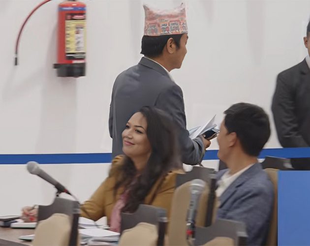 बोल्ने समय नदिएपछि संसद बैठक छाडेर हिँडे हर्क साम्पाङ