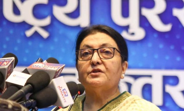 प्रत्यक्ष कार्यकारी शासन प्रणाली नेपालका लागि उपयुक्त छैन : विद्यादेवी भण्डारी