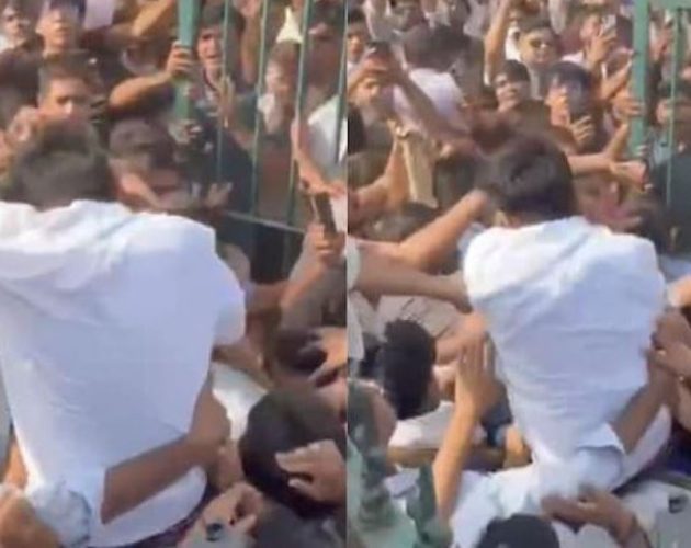 ‘ककरोच जनता पार्टी’का संस्थापक अभिजीत दीपकेमाथि कुटपिट