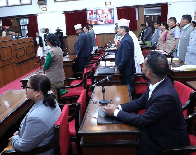 राष्ट्रिय सभाको बैठक स्थगित