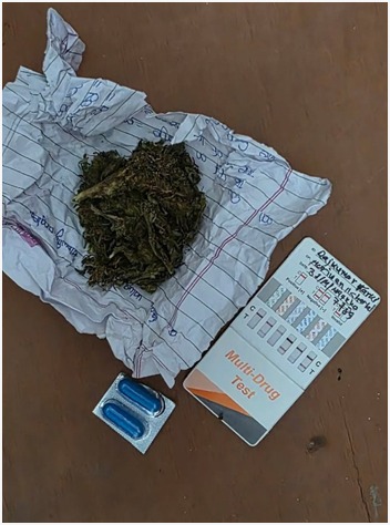 झापामा लागूऔषध गाँजा र ट्रामाडोलसहित ट्रक चालक पक्राउ