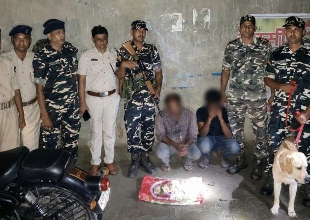 नेपाल-भारत सीमामा ३२६ ग्राम ब्राउन सुगरसहित दुई तस्कर पक्राउ