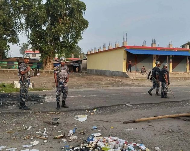 स्थानीय प्रशासन ऐनको प्रावधानअनुसार सुनसरीमा सेना परिचालन