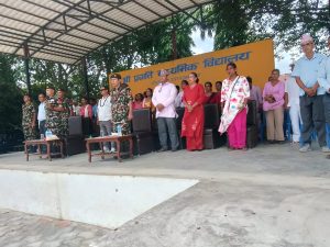 गौरादहको प्रगति मा.बि. सहित ९ वटा विद्यालयका विद्यार्थीहरुलाई राष्ट्रिय सेवा दलको १०० दिने तालिम 1 Online Bichar विकास, समृद्धी र सुशासनको पहरेदार