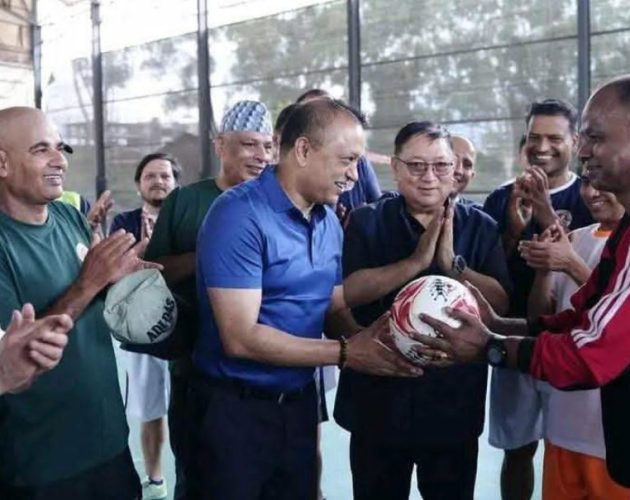 शान्तिनगरलाई ३–० ले हराउँदै मेचीनगरले जित्यो झापा–काठमाडौं कप फुटसलको उपाधि