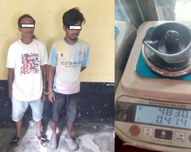 झापा गाउँपालिकामा ब्राउन सुगरसहित दुई युवक पक्राउ