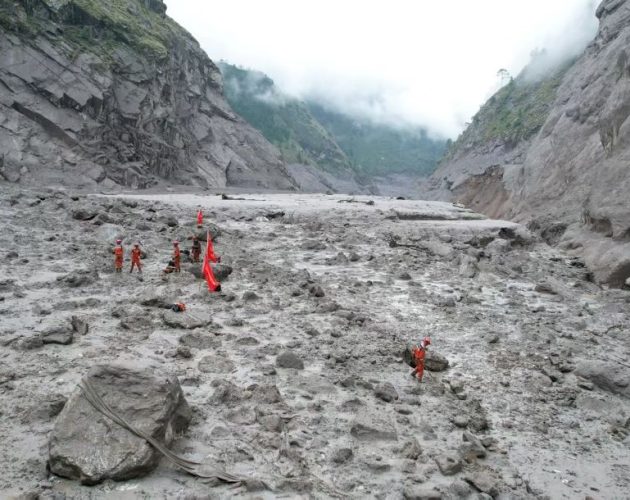 चीनको केरुङमा बाढीपछि १०४ नेपालीको अवस्था अज्ञात