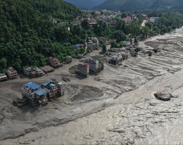 रसुवामा बाढीपछि ४७७ जना सम्पर्कविहीन
