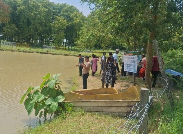 जामुनखाडी सिमसारमा पर्यटक आकर्षणका लागि ‘फिसिङ’ सेवा सुरु
