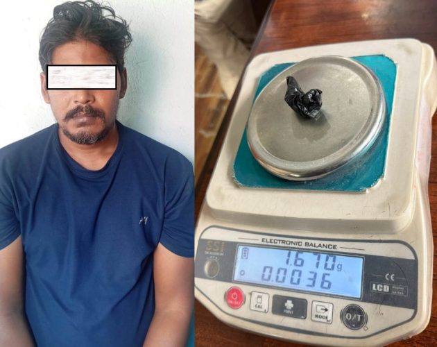 झापाको अर्जुनधारामा लागूऔषध बेच्दै गर्दा एकजना अटो चालक पक्राउ