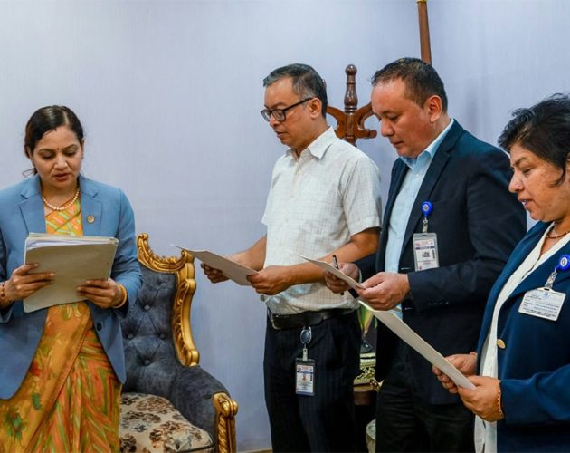 न्याम्समा तीन पदाधिकारी नियुक्त, रिक्त सबै पदमा पदपूर्ति