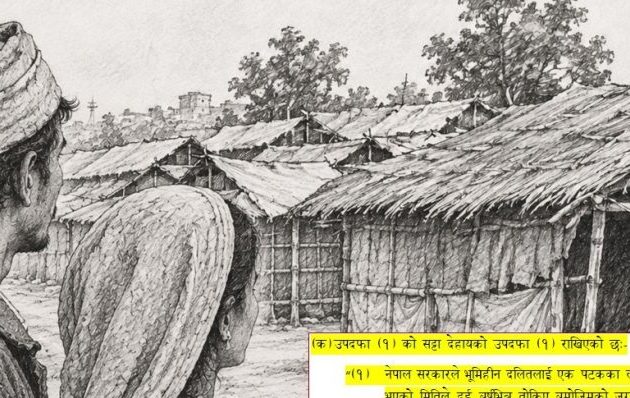 भूमिहीन दलितलाई दुई वर्षभित्र जग्गा दिने सरकारको तयारी, नसके अनुदान